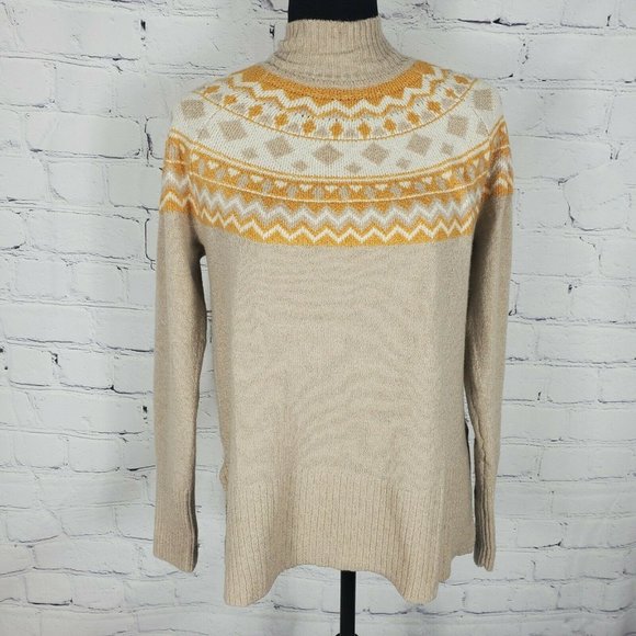 Tahari Women's Size M Cream Long Sleeve Sweater - Picture 1 of 7